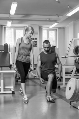 Spor çift spor eğitim üzerinde.