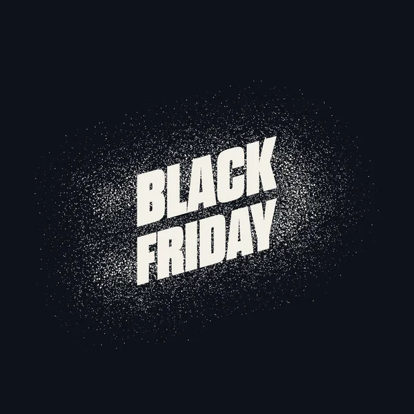 Black Friday vetor venda web banner template, estilo retro. Descontos, promoção de ofertas especiais, publicidade. — Vetor de Stock