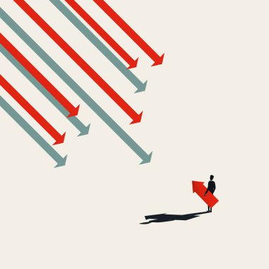 Akış vektörü kavramına karşı iş. Borsada küçük oyuncu, büyük hissedarlara karşı..