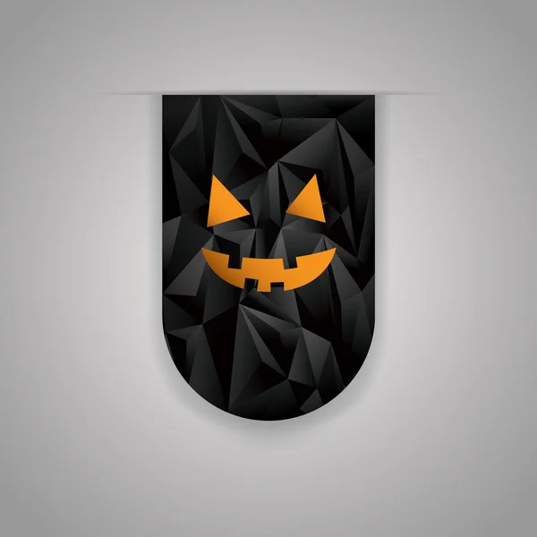 Fondo de venta de Halloween. Cinta de ventas navideñas. Descuentos elemento promocional . — Vector de stock