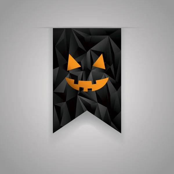 Halloween verkoop achtergrond. Holiday verkoop lint. Kortingen promotionele element. — Stockvector