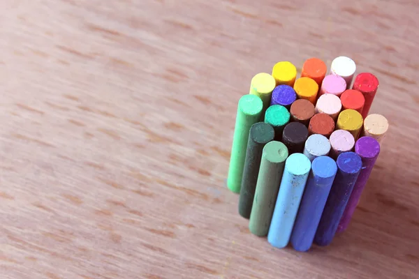 Multicolored crayons — Stock Photo, Image