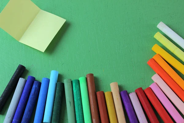 Crayons multicoloridos — Fotografia de Stock