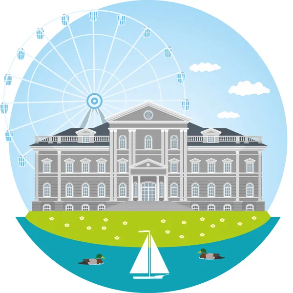 Zonas verdes Imágenes Vectoriales, Gráfico Vectorial de Zonas verdes