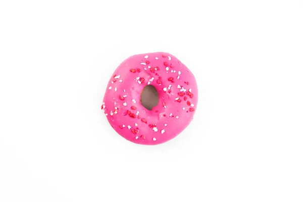Serie Von Fotos Von Schönen Leckeren Bunten Donuts Mit Glasur — Stockfoto