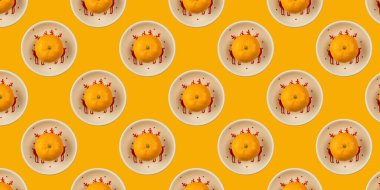 Tatilin diğer özellikleri, minyatür, düz tasarım, üst görünüm lolipoplar ve diğer kış Noel desenleri