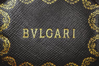 Kharkov, Ukrayna - 23 Mart 2021: BVLGARI logosu