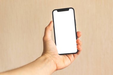 Kharkov, Ukrayna - 3 Nisan 2021: Apple iPhone 12 mini model fotoğraf