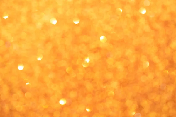 Fondo Bokeh Borroso Amarillo Abstracto Luces Brillantes Con Purpurina Fondo —  Fotos de Stock