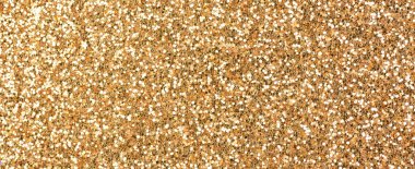 Bronz parıltı dokusu. Afiş arka planı. Yeni yıl için yüksek detaylı, makro, soyut parıltılı ışıklar, Noel süsü ve kutlama. Grafik tasarım kavramı 