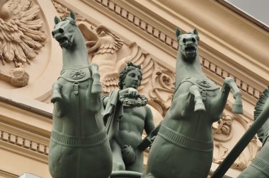 Grand (Bolşoy) Moskova'daki Tiyatrosu. Rusya