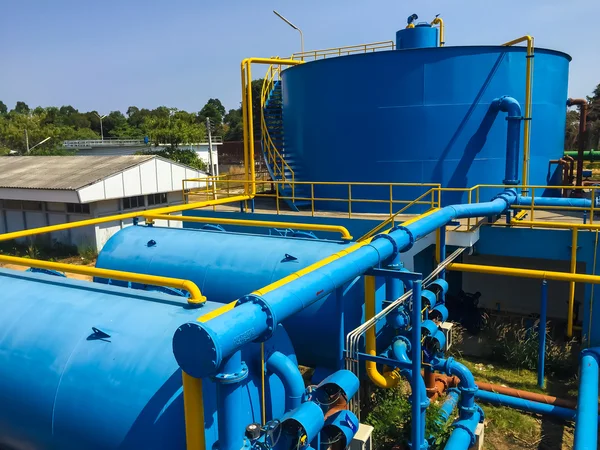Water treatment plants — Stock Photo, Image