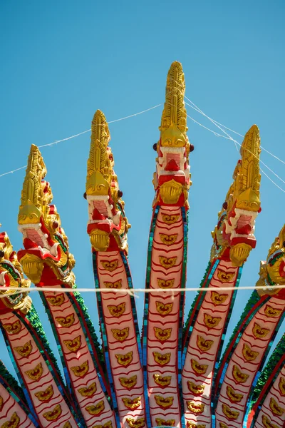 9-köpfige Schlange — Stockfoto