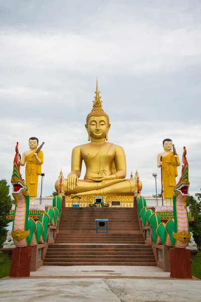 Buddha statue in the temple of Thailand. — Stock Photo, Image