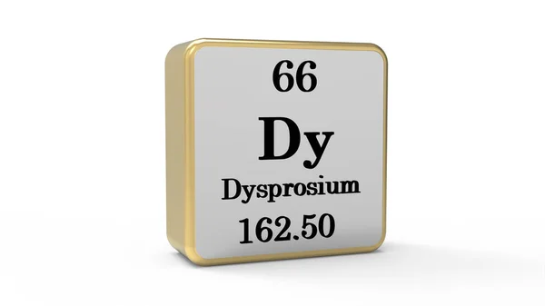 Dysprosium Element Sign Image Stock — Photo