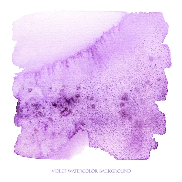 Purple Watercolor Splash Abstract Violet Watercolour Background — Stock Photo, Image