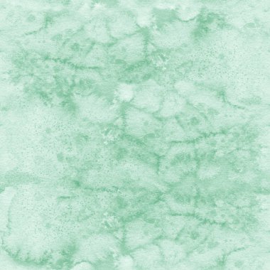 Soyut suluboya kusursuz desen. Suluboya yeşil arkaplan