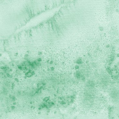 Soyut suluboya kusursuz desen. Suluboya yeşil arkaplan