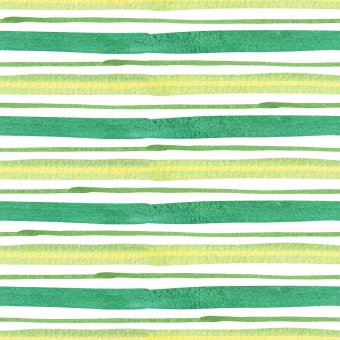 Suluboya yatay çizgi pürüzsüz desen yeşil çizgili desen 