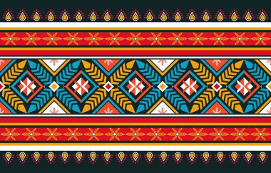 Soyut turuncu ve kırmızı geometrik doğal desen dikişsiz vektör. Tekrarlayan geometrik arkaplan. Kağıt, kapak, kumaş, iç dekorasyon ve diğer kullanıcılar için modern tasarım trendi kavramı.