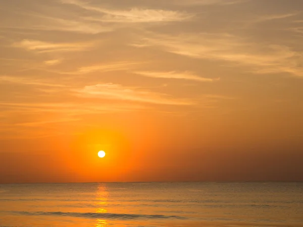 Napkelte felett a Karib-tenger — Stock Fotó