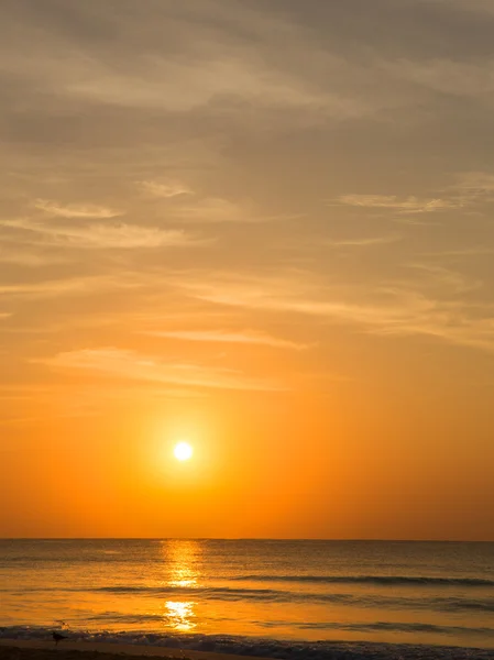 Karayip Denizi üzerinde gündoğumu — Stok fotoğraf