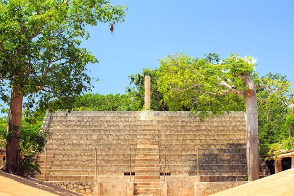 Ancient tribune in Mexico — Stock Photo, Image