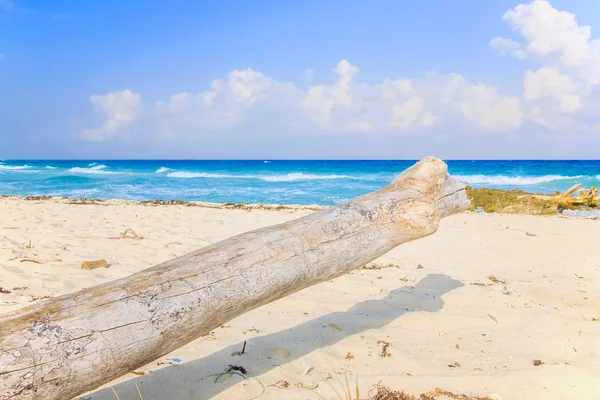 Playa del Carmen beach, Mexiko — Stock fotografie