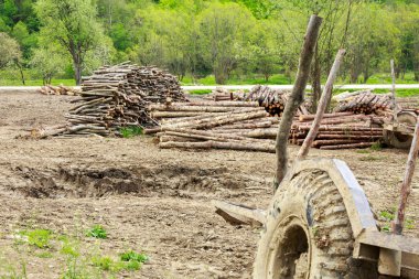 Eski römork ve günlükleri