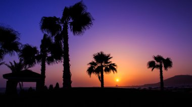 Günbatımında agadir, morocco