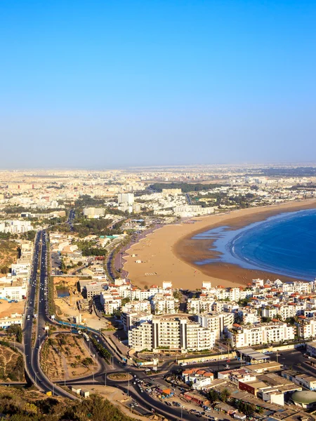 Panorama lui Agadir, Maroc — Fotografie, imagine de stoc
