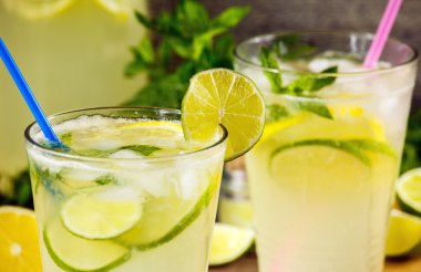 taze limonata içmek