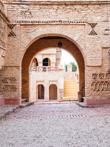 Dettagli di architettura del Medina Village ad Agadir, Marocco — Foto Stock