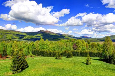 Bieszczady Dağlar hdr tekniği, Polonya