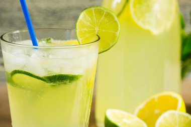 taze limonata içmek