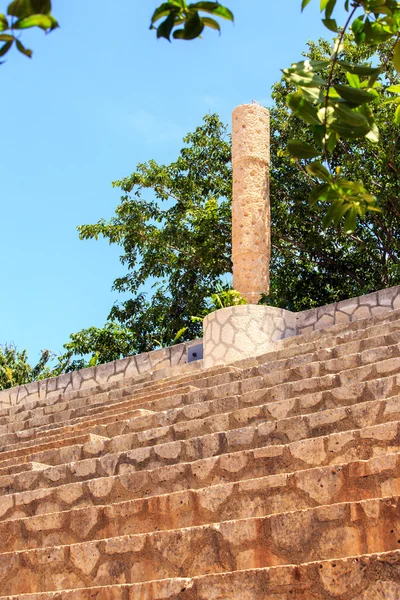 Стародавні tribune в Мексиці — стокове фото