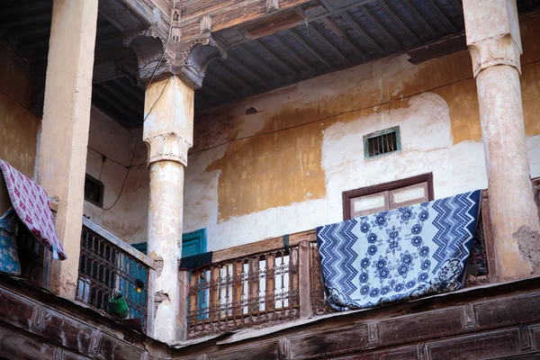 Gården i marockanskt hus — Stockfoto