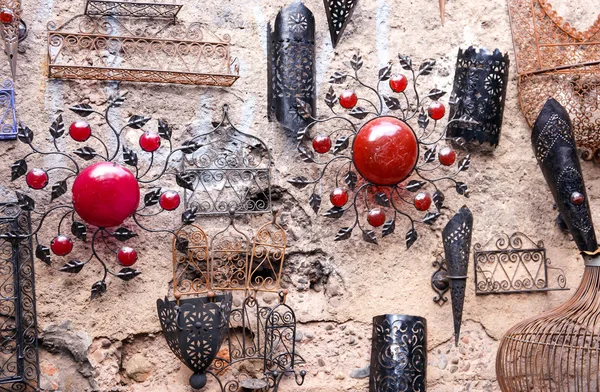 Traditionele Marokkaanse souvenirs — Stockfoto