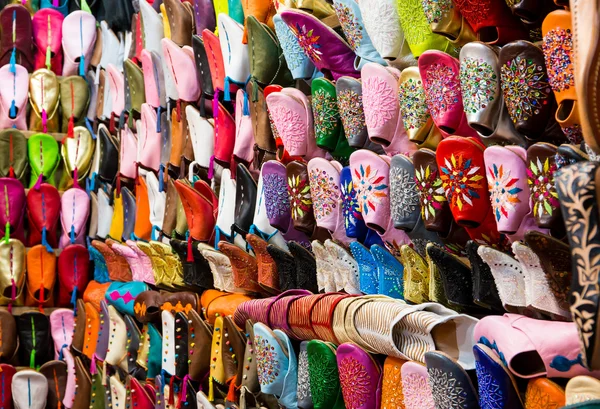 Zapatos de cuero marroquí — Foto de Stock