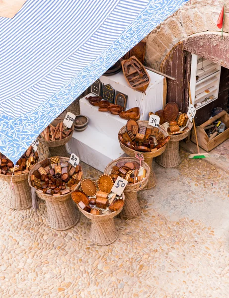 Marokkaanse souvenirs in Essaouira — Stockfoto