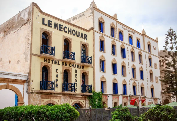Fransız tarzı mimarisi Essaouira, Morocco — Stok fotoğraf