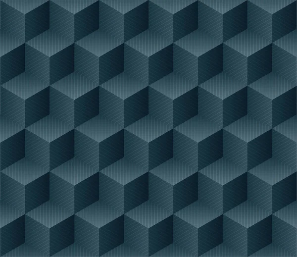 Abstrakt Geometrisk Bakgrund Vektor Illustration Hexagon Linjer Mönster För Banner — Stock vektor