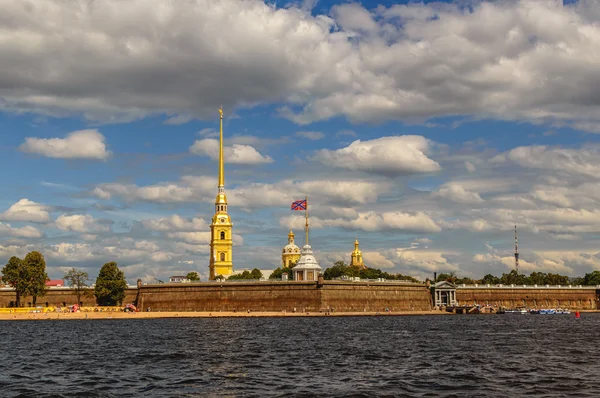 Peter en Paul Fortress, St. Petersburg, Rusland — Stockfoto