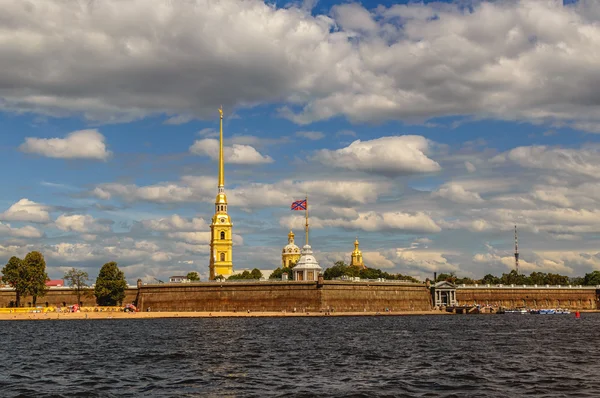 Петропавловская крепость, Санкт-Петербург, Россия — стоковое фото