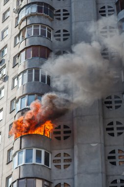 Konut binada yangın