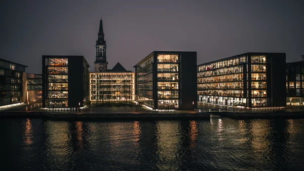 Edifícios urbanos em Copenhaga — Fotografia de Stock