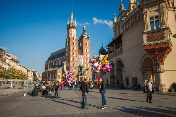 Chiesa di Maria a Cracovia — Foto Stock