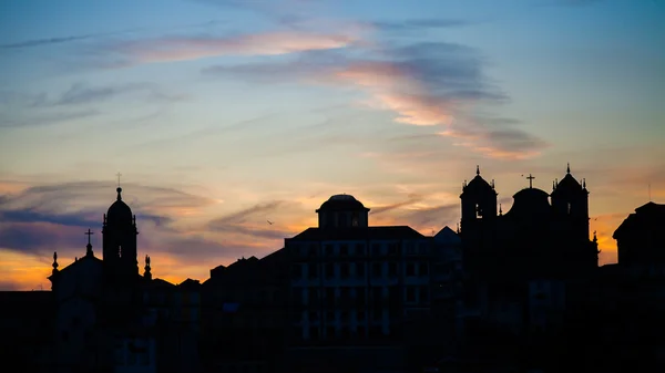 Sunset in Porto — Stock Photo, Image