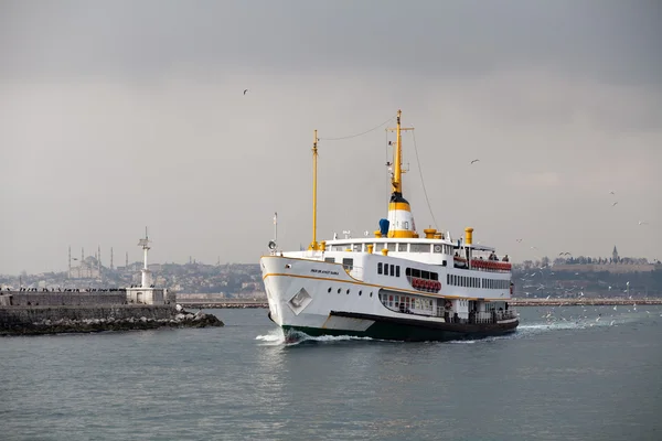 View of passenger ship — Stockfoto