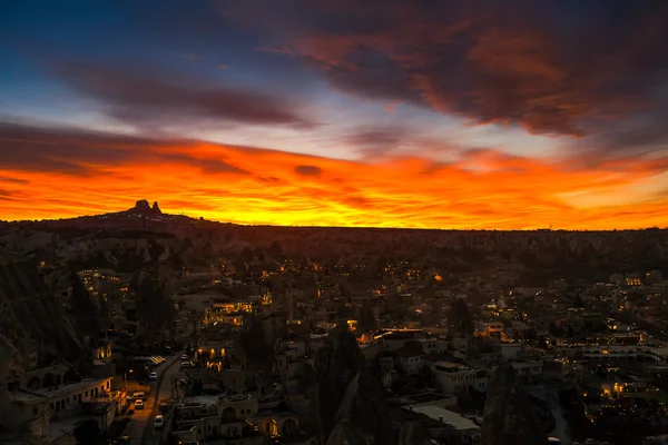 The turkish town of Goreme — Stock Photo, Image